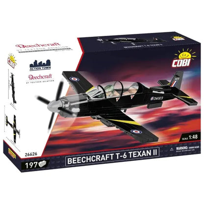 Klocki samoloty cywilne beechcraft t-6 197 elementy