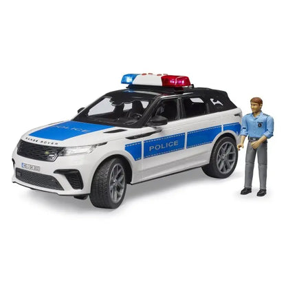 Range Rover Velar policyjny z figurką policjanta