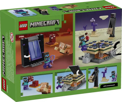 Lego Minecraft - Podróż przez portal Netheru i Kresu