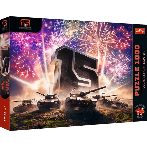 Puzzle Premium Plus Quality 1000 el. 15-lecie World of Tanks