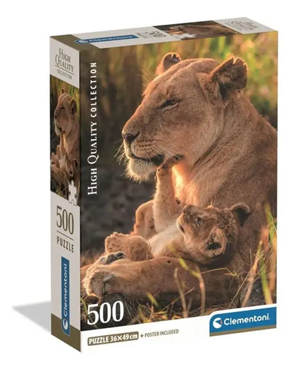 Puzzle 500 Compact Feline Love
