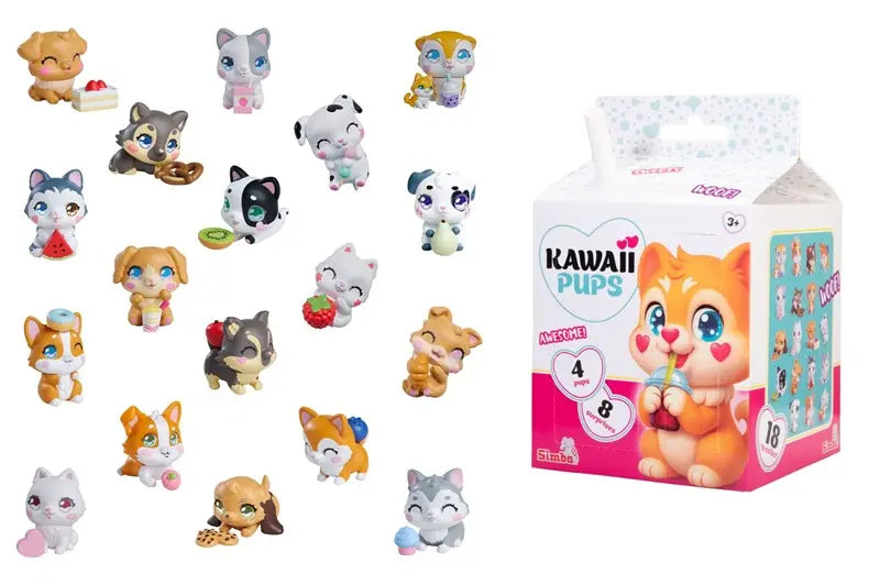 Kawaii pieski 4pak - blindbox