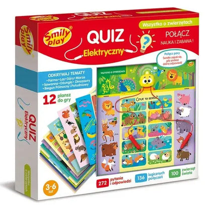 Smily play quiz elektryczny: "wszystko o zwierzętach"
