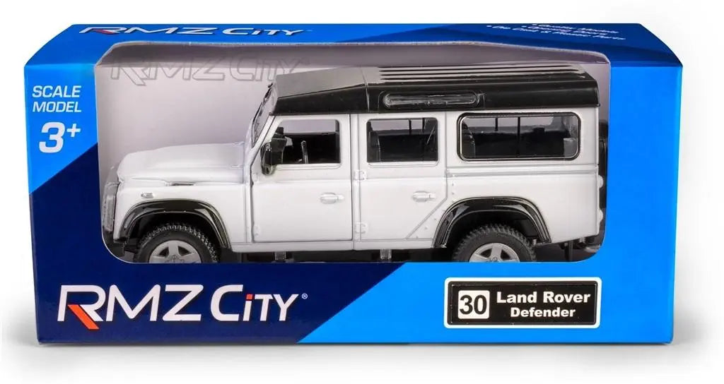 Model RMZ LandRover Defender 110 white K-990 19901