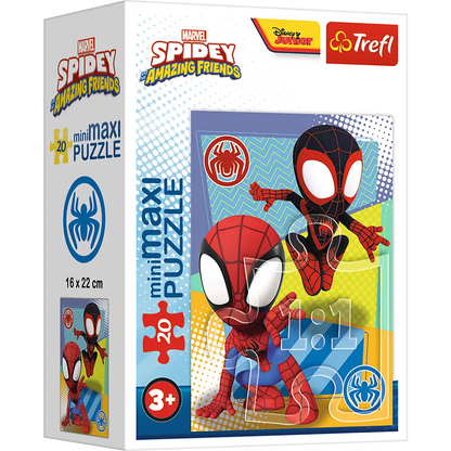Puzzle minimaxi 20 elementów niesamowity spidey
