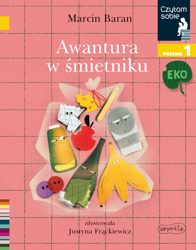 Awantura w śmietniku czytam sobie eko poziom 1