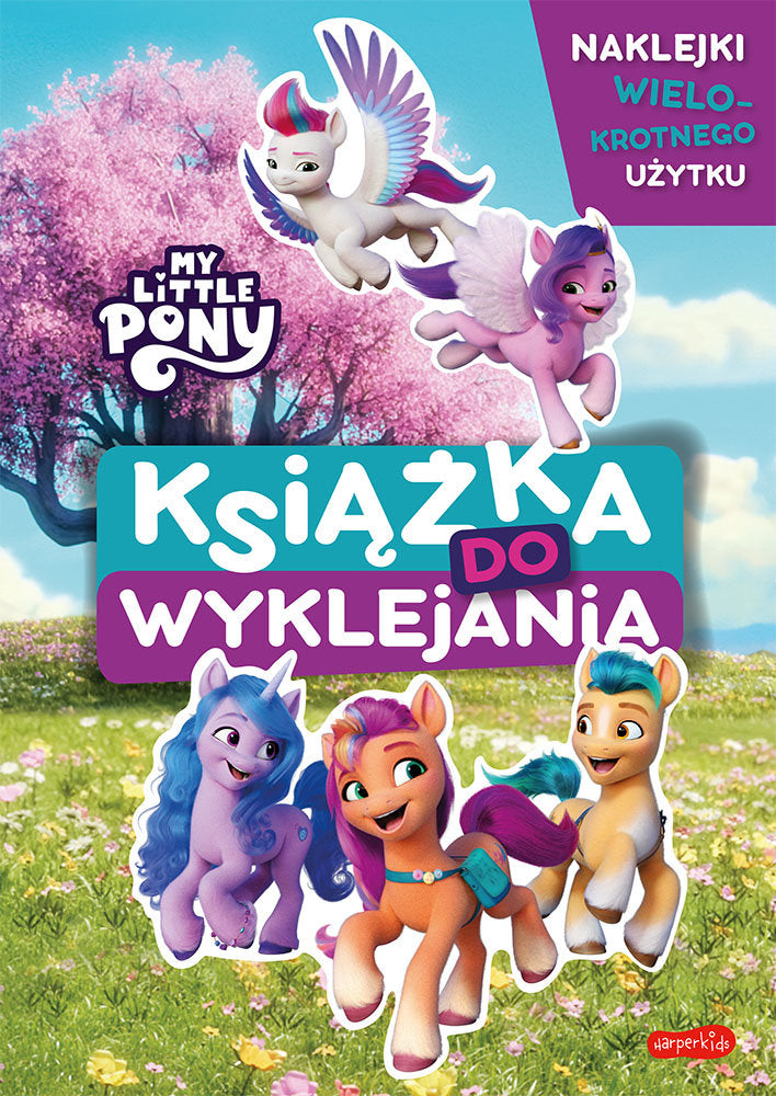Książka do wyklejania my little pony