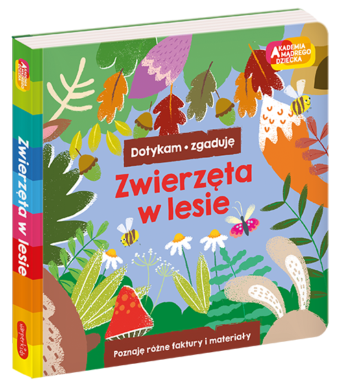 Akademia mądrego dziecka dotykam zgaduję: zwierzęta w lesie