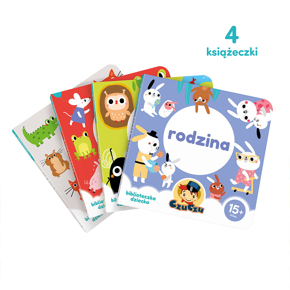 Biblioteczka dziecka 15m+