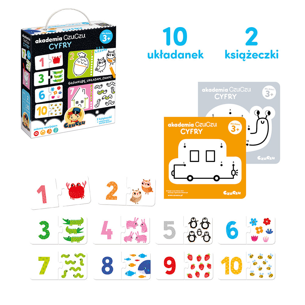 Akademia CzuCzu Cyfry 3+