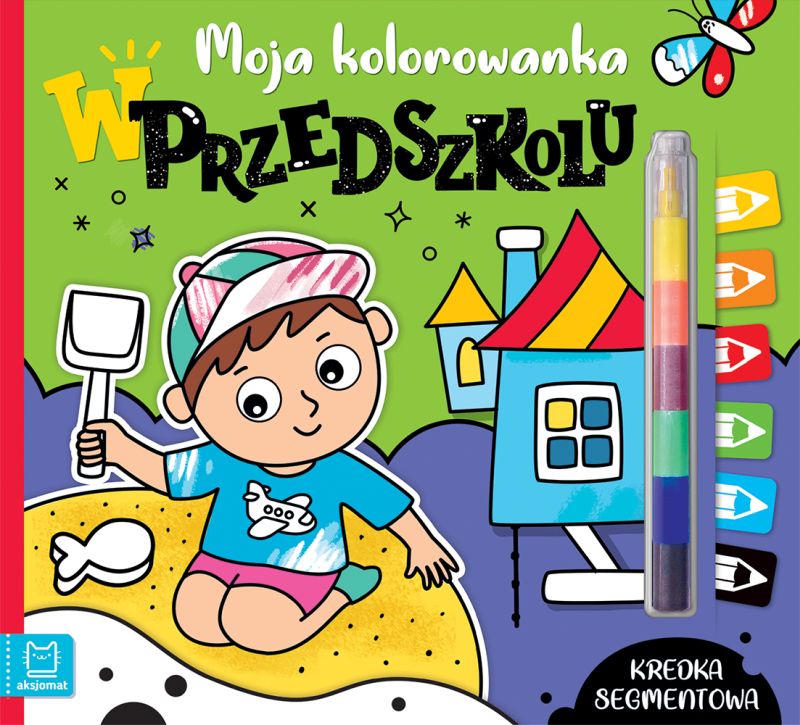 Aksjomat moja kolorowanka w przedszkolu kredka segmentowa