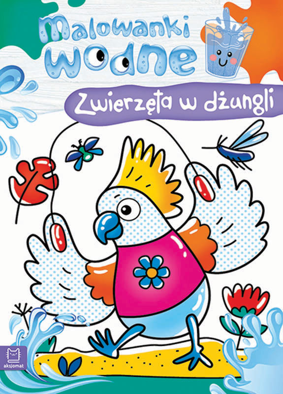 Malowanki wodne Zwierzęta w dżungli 30478
