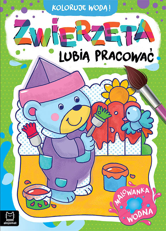 Koloruję wodą! Zwierzęta lubią pracować 30492