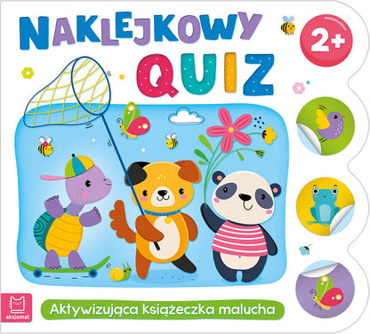 Naklejkowy quiz 2+ Aktyw.książeczka malucha 30836