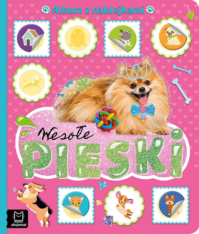 Album z naklejkami Wesołe pieski 31680