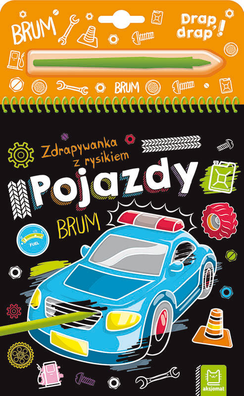 Zdrapywanka z rysikiem Pojazdy 31710