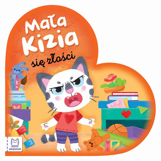 Aksjomat mała kizia się złości maluch nazywa emocje