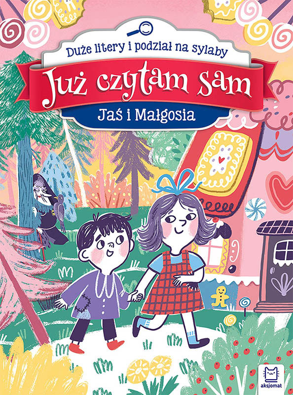 Aksjomat już czytam sam jaś i małgosia duże litery i podział na sylaby
