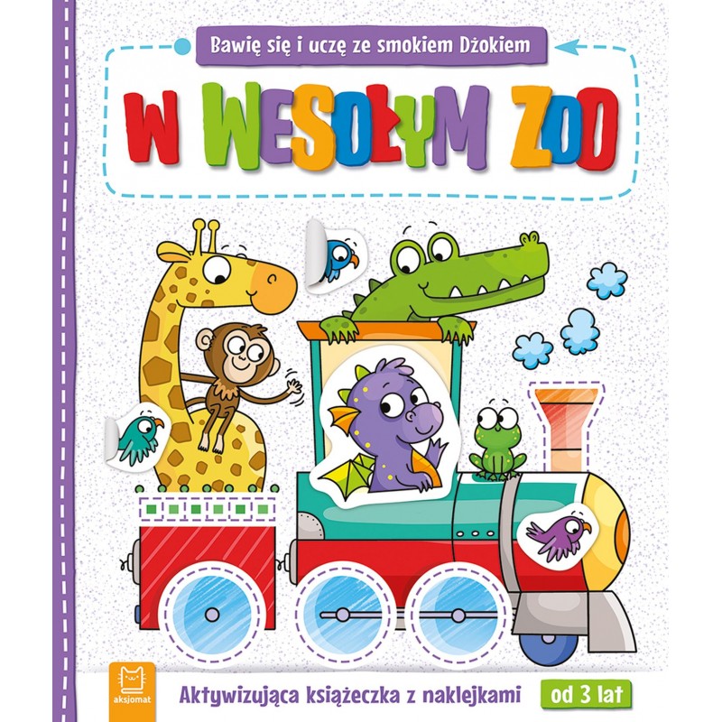 Bawię się i uczę ze smokiem dżokiem w wesołym zoo