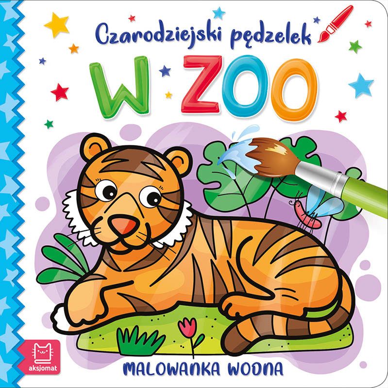 Aksjomat czarodziejski pędzelek w zoo malowanka wodna