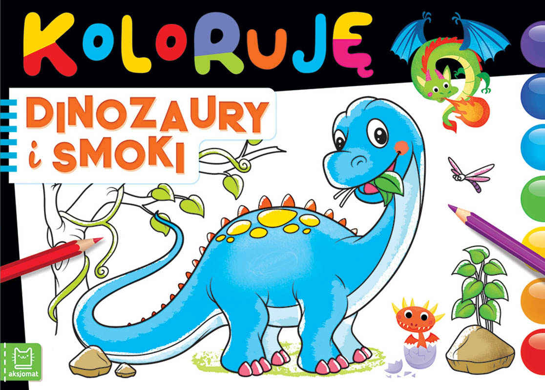 Koloruję dinozaury i smoki 33660