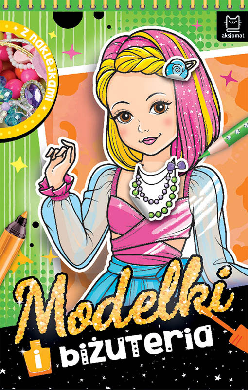 Modelki i biżuteria Z naklejkami 33714