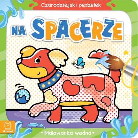 Czarodziejski pędzelek na spacerze malowanka wodna