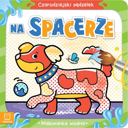 Czarodziejski pędzelek na spacerze malowanka wodna