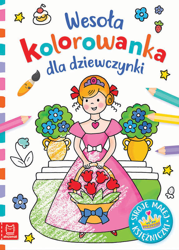 Wesoła kolor.d/dziewcz.Stroje małej księżn.34681