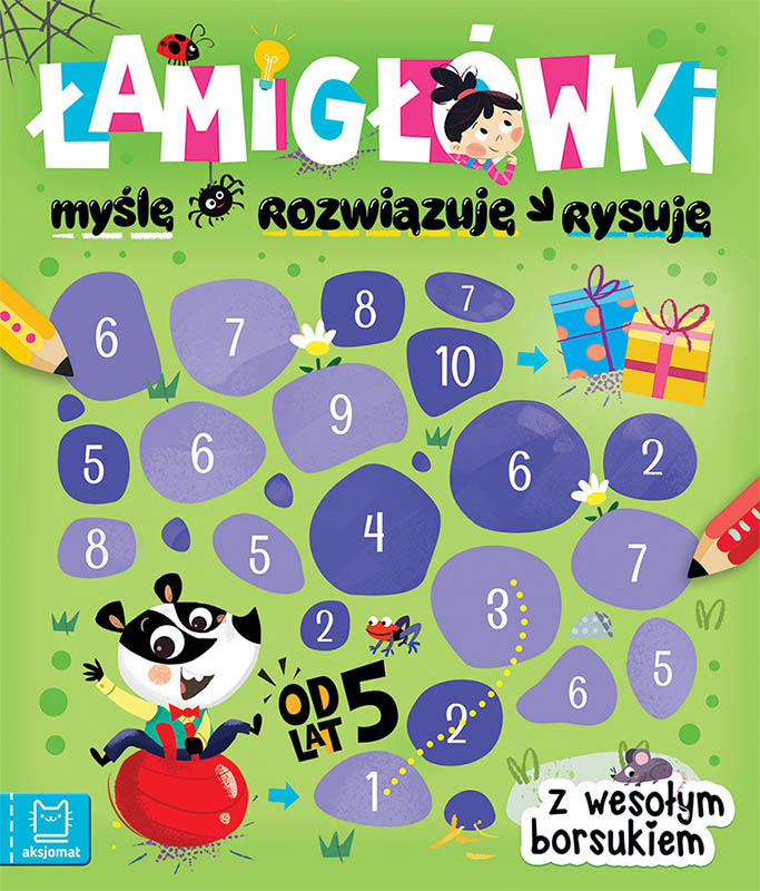 Łamigłówki z wesołym borsukiem 3712 34933