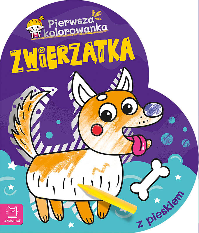 Zwierzątka Pierwsza kolorowanka z pieskiem 35091