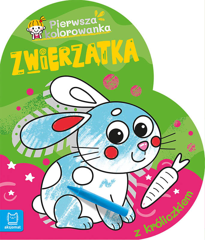 Aksjomat zwierzątka pierwsza kolorowanka z króliczkiem