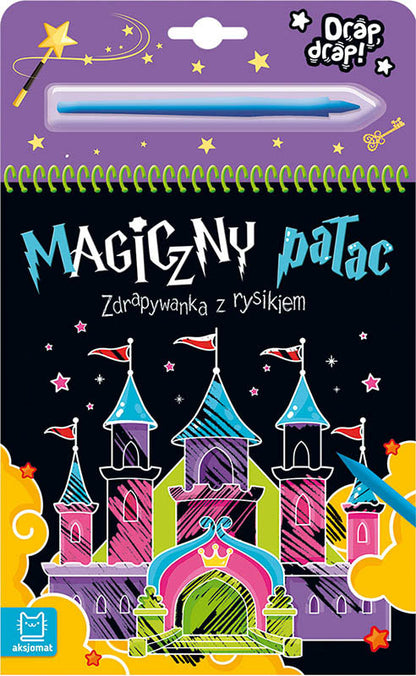 Zdrapywanka z rysikiem Magiczny pałac 3740 35213
