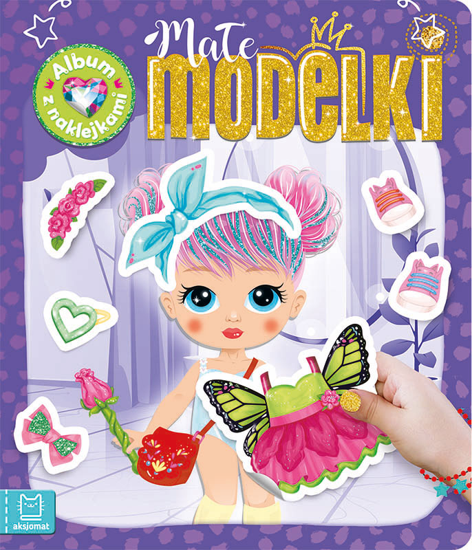 Album z naklejkami Małe modelki 3753 35343
