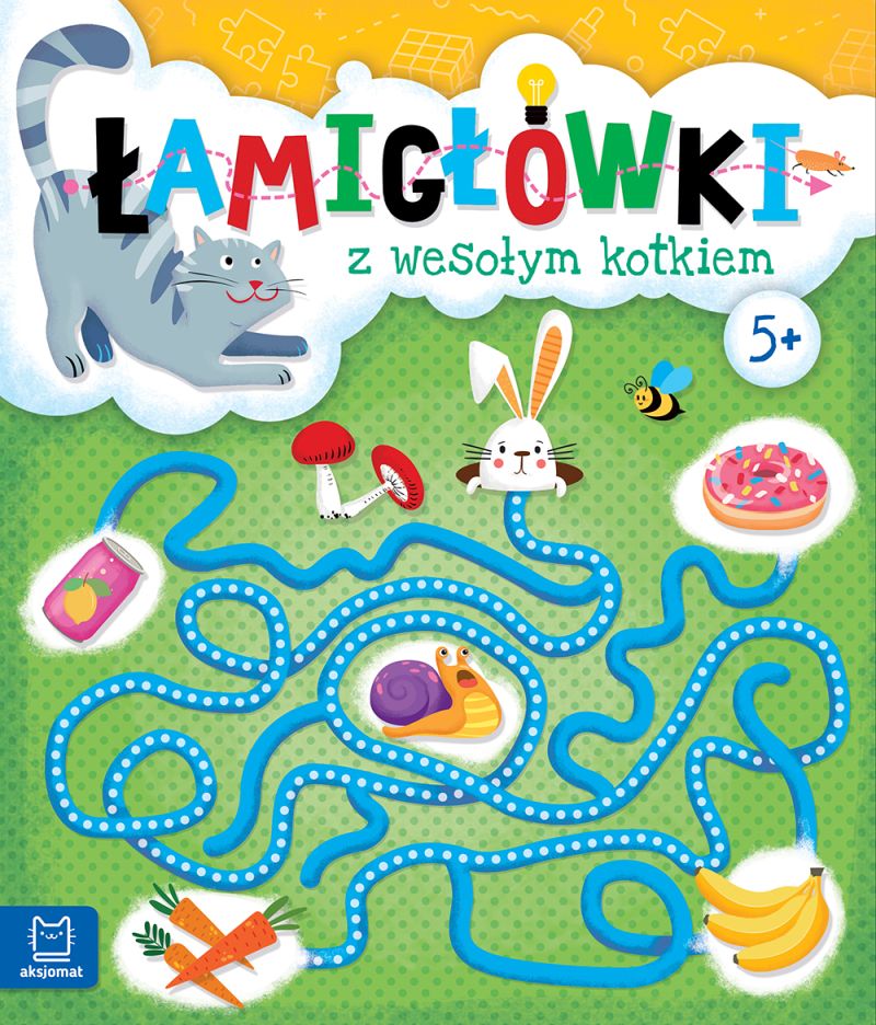 Łamigłówki z wesołym pieskiem 5+ 36036