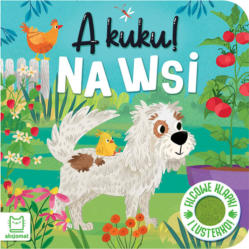 A kuku! Na wsi Filcowe klapki i lusterko 36579