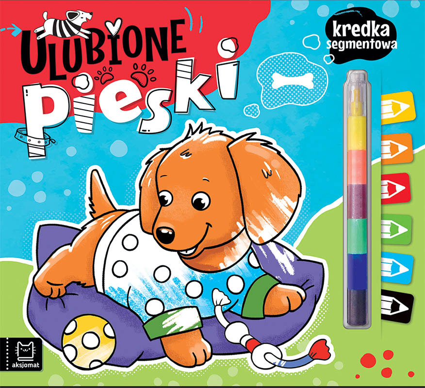 Kredka segmentowa Ulubione pieski 36746