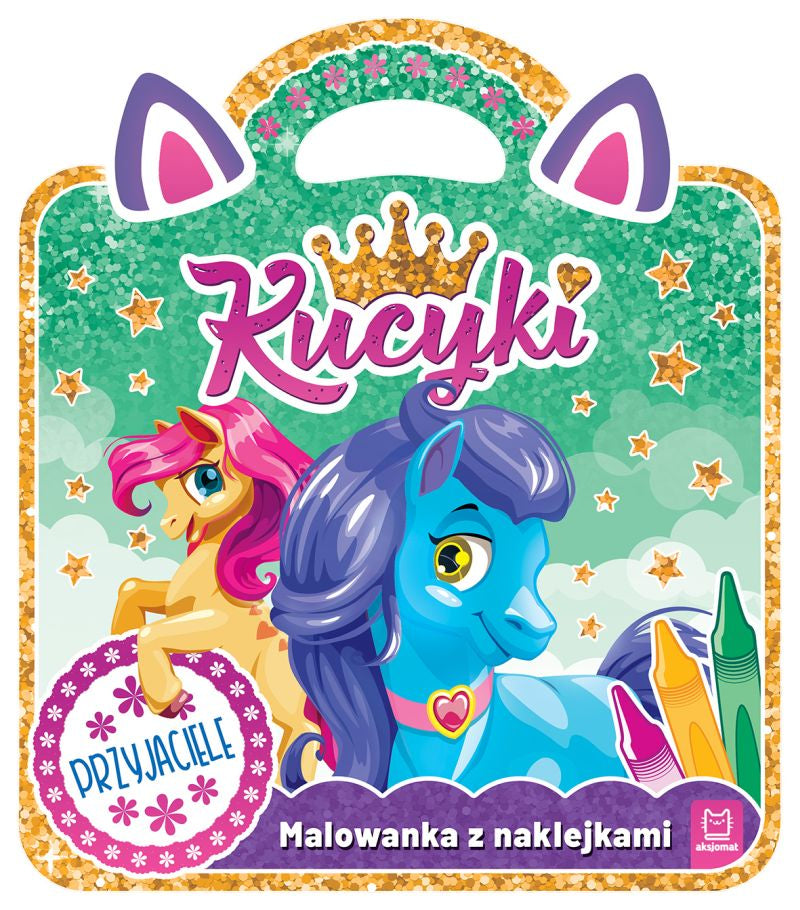 Aksjomat kucyki malowanka z naklejkami przyjaciele
