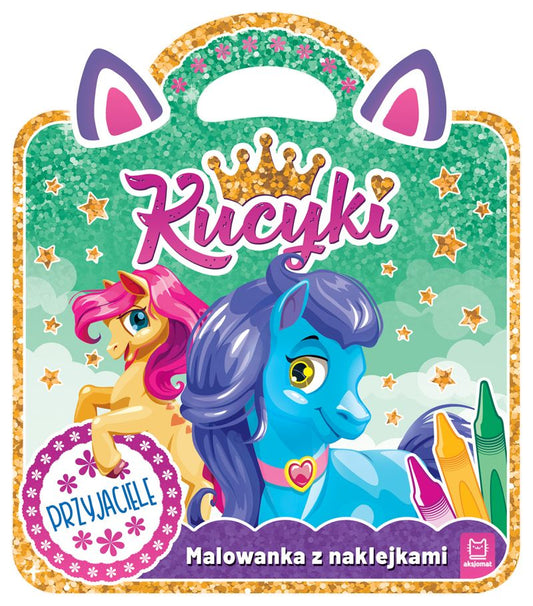 Aksjomat kucyki malowanka z naklejkami przyjaciele