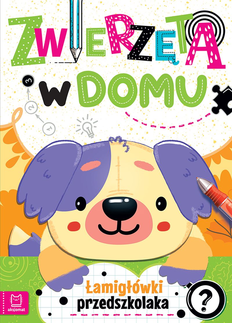 Aksjomat zwierzęta w domu łamigłówki przedszkolaka