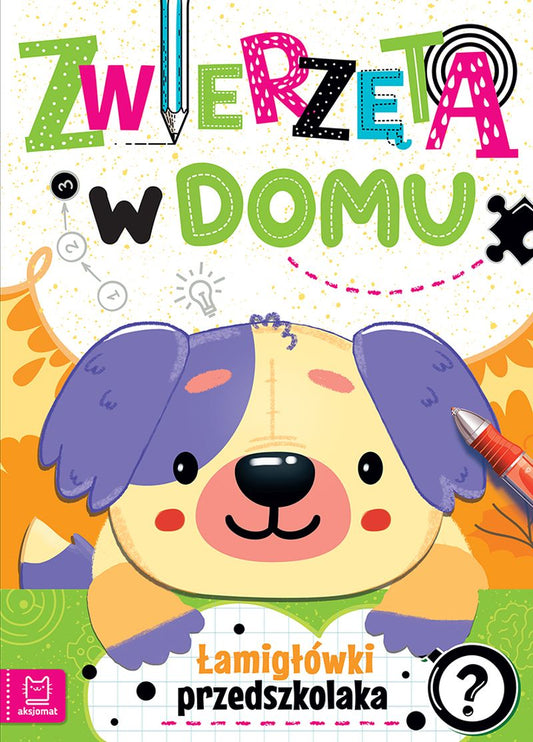 Aksjomat zwierzęta w domu łamigłówki przedszkolaka
