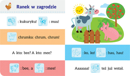 Czytamy i naklejamy pierwsze czytanki obrazkowe 4+