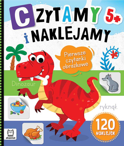 Czytamy i naklejamy pierwsze czytanki obrazkowe 5+