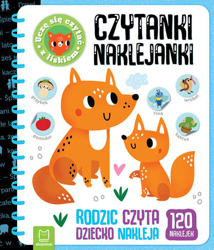 Czytanki-naklejanki Uczę się czytać z liskie 39396