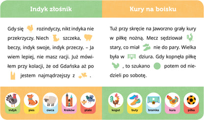 Czytanki-naklejanki Uczę się czytać z liskie 39396