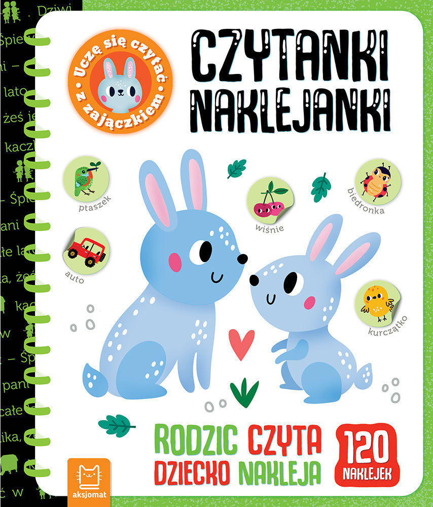 Czytanki-naklejanki Uczę się czytać z zającz.39402
