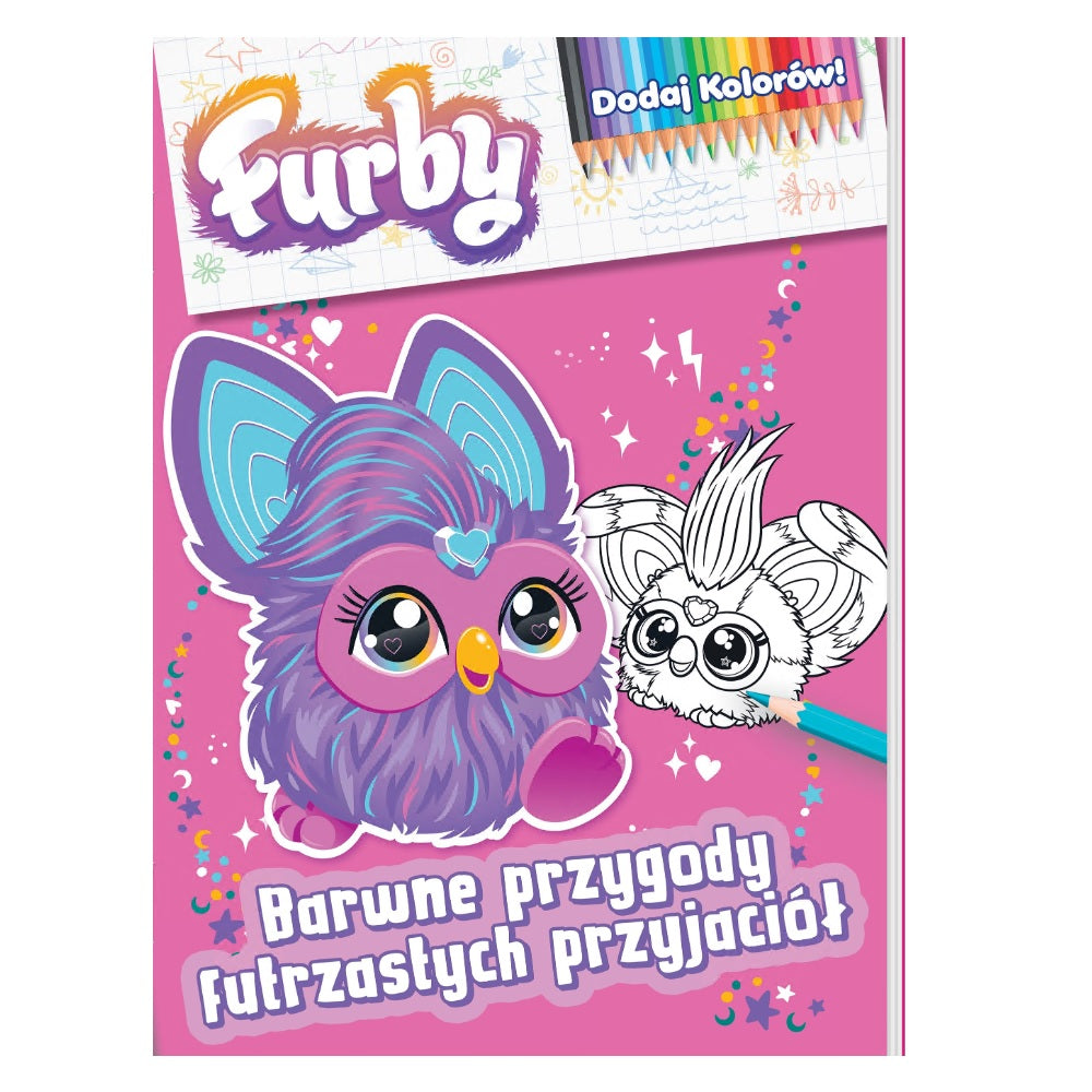 Furby dodaj kolorów! barwne przygody futrzastych przyjaciół