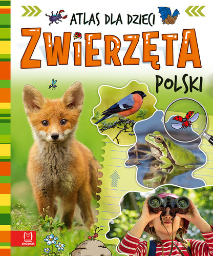 Zwierzęta Polski Atlas dla dzieci 40645