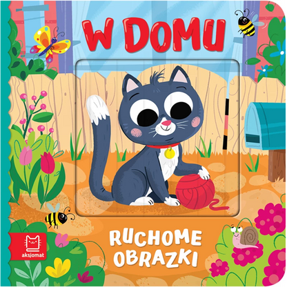 Książeczka Ruchome obrazki. W domu