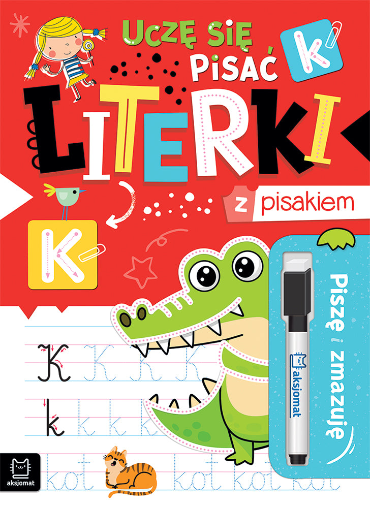 Piszę i zmazuję Uczę się pisać liter.z pisa. 41659